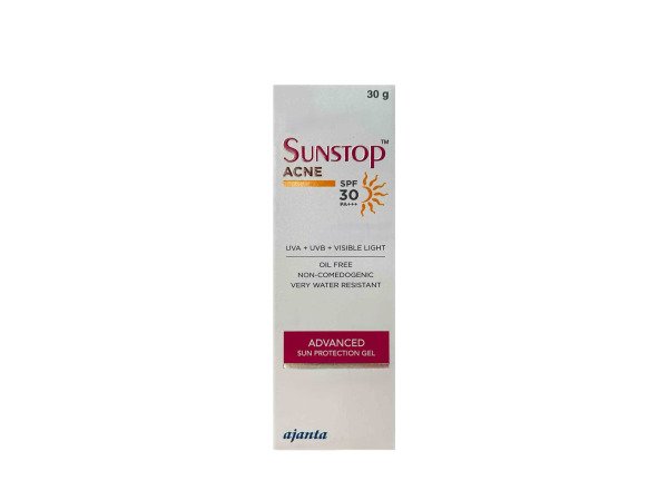 sunstop acne sunscreen SPF 30 PA    30gm anti acne