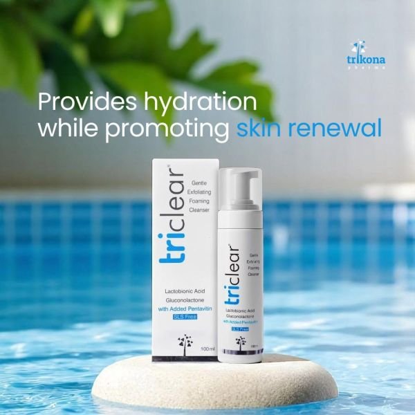 triclear gentle exfoliating foaming cleanser Face Wash
