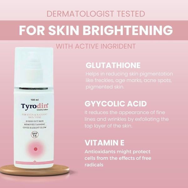 Tyrodin SPF 15 Creamy Lotion Moisturizer