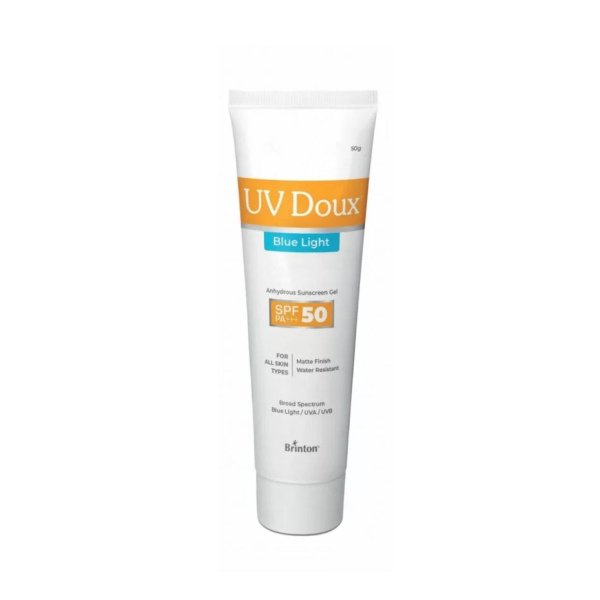 UV Doux Blue Light SPF 50 PA+++ Anhydrous Sunscreen Gel sunscreen
