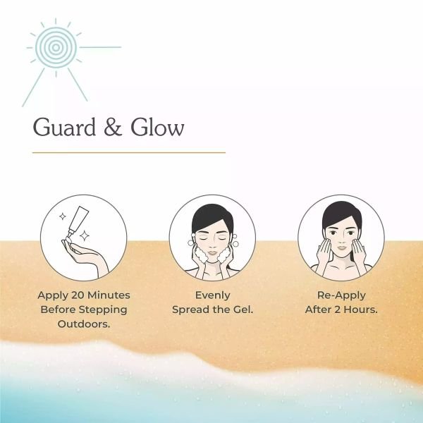 UV Doux Mineral Physical Tint Sunscreen Gel SPF 50 PA+++ sunscreen