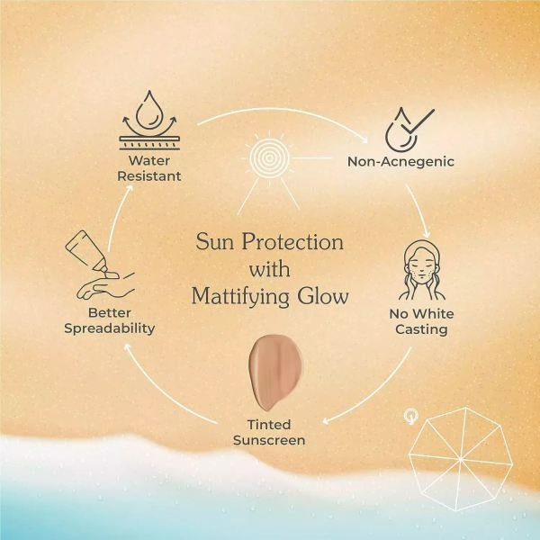 UV Doux Mineral Physical Tint Sunscreen Gel SPF 50 PA+++ sunscreen