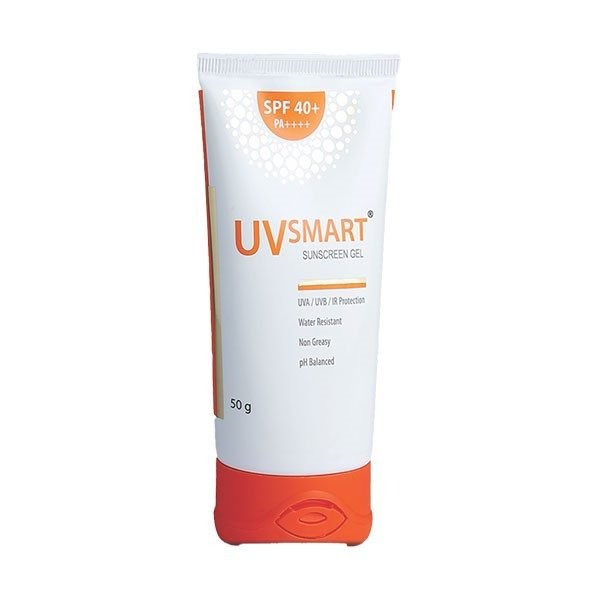 UV smart sunscreen gel SPF 40 PA     sunscreen