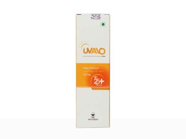 uvavo broad spectrum sunscreen lotion SPF 25 PA    75gm sunscreen