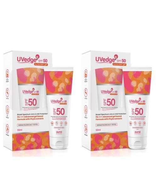 uvedge sunscreen gel SPF 50    50ml  sunscreen