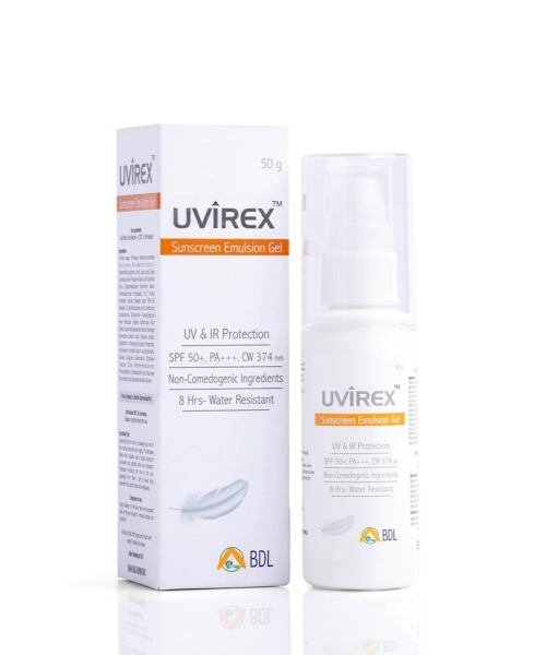 Uvirex SPF 50+ PA+++ Sunscreen Emulsion Gel sunscreen