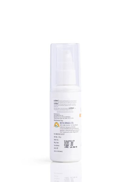 Uvirex SPF 50+ PA+++ Sunscreen Emulsion Gel sunscreen