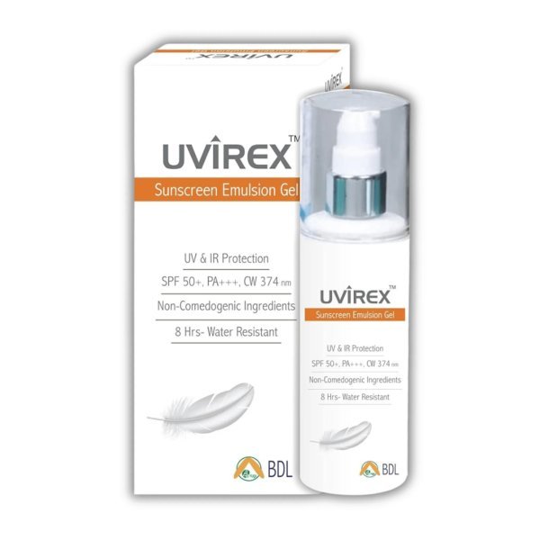 Uvirex SPF 50+ PA+++ Sunscreen Emulsion Gel sunscreen