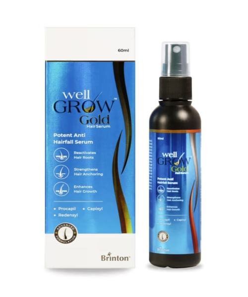 Well Grow Gold Anti-Hairfall Hair Serum hair care