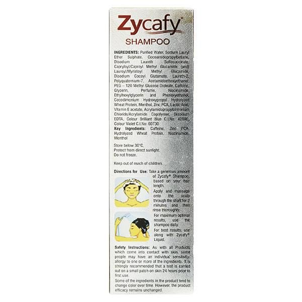 zycafy shampoo shampoo